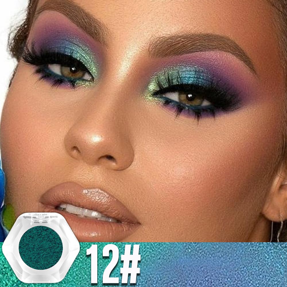 Double chrome eye shadow