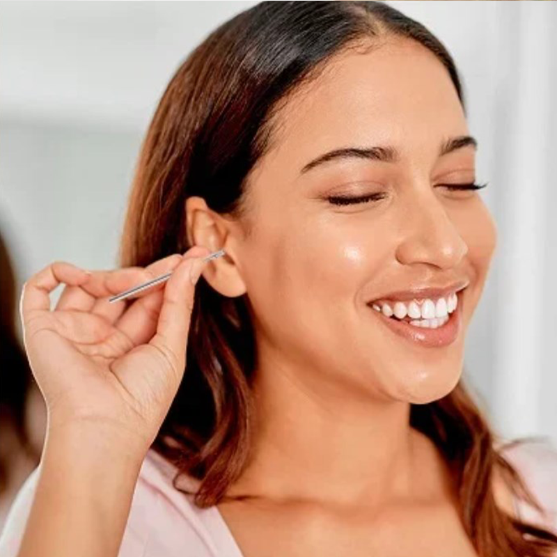 for a limited time onlyPortable 6-piece stainless steel ear piercing kit - Spiral ear tool
