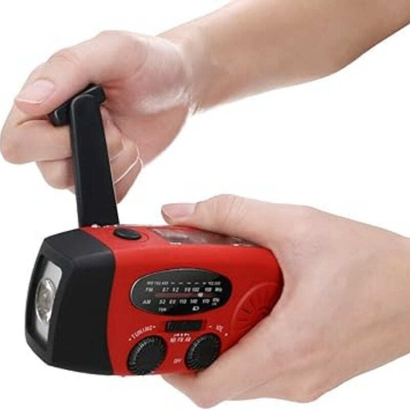 🔥2026 New Arrivals: 50% Off for Limited Time!🔥 Multifunctional Portable Solar Emergency Radio