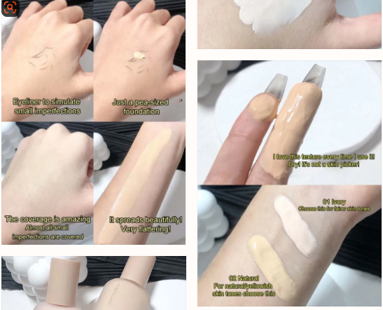 Glow all day long 🪞 GAUZE BEAUTY LIQUID FOUNDATION