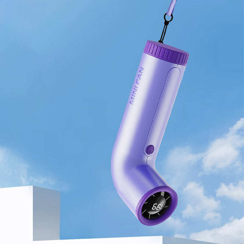 Portable Adjustable Curved Shaped Handheld Fan
