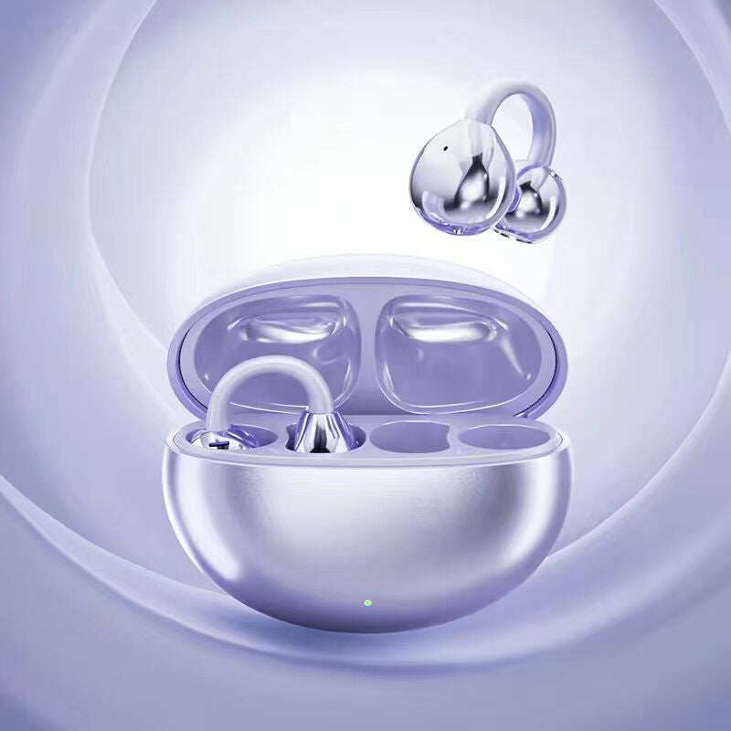 Lightweight Open Ear Clip Bluetooth Headphones