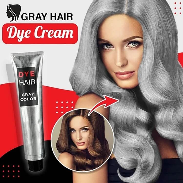 ()Gray Hair Dye Cream