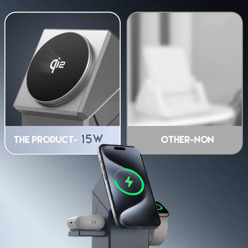 ⚡ 2026 HOT SALE ⚡ 3-in-1 Foldable Wireless Magnetic Charging Station