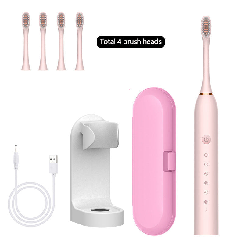 Portable Adult Sonic Electric Toothbrush