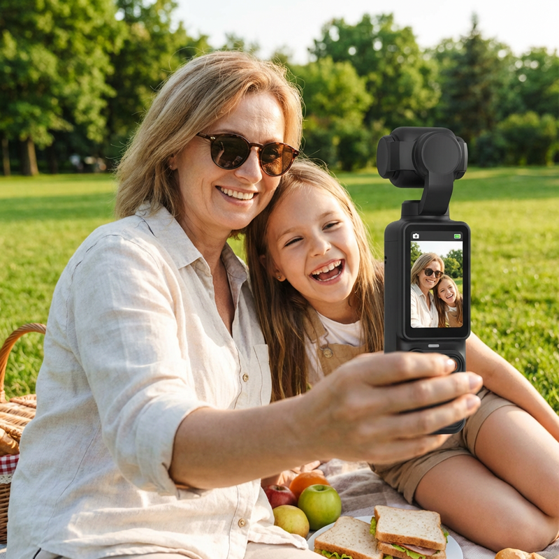 📸✨ 【Limited Edition – 50% Off】Pocket camera with flip-up display – Take perfect selfies 📱💄 and share them instantly, no editing required
