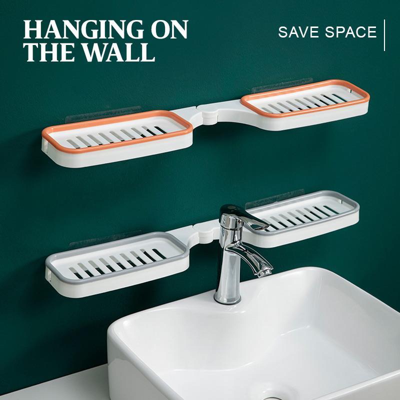 🎁Hot Sale 49% OFF⏳Bathroom Corner Punch-Free Rack