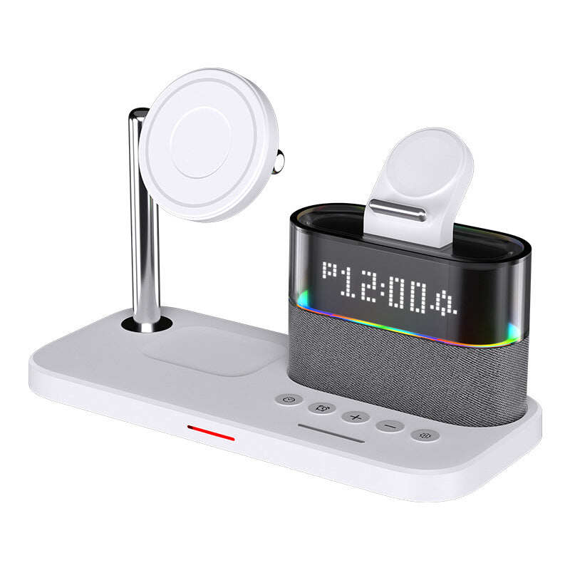 🔥2025 HOT SALE - 50% OFF🔥3-in-1 Wireless Charging Station with Alarm Clock