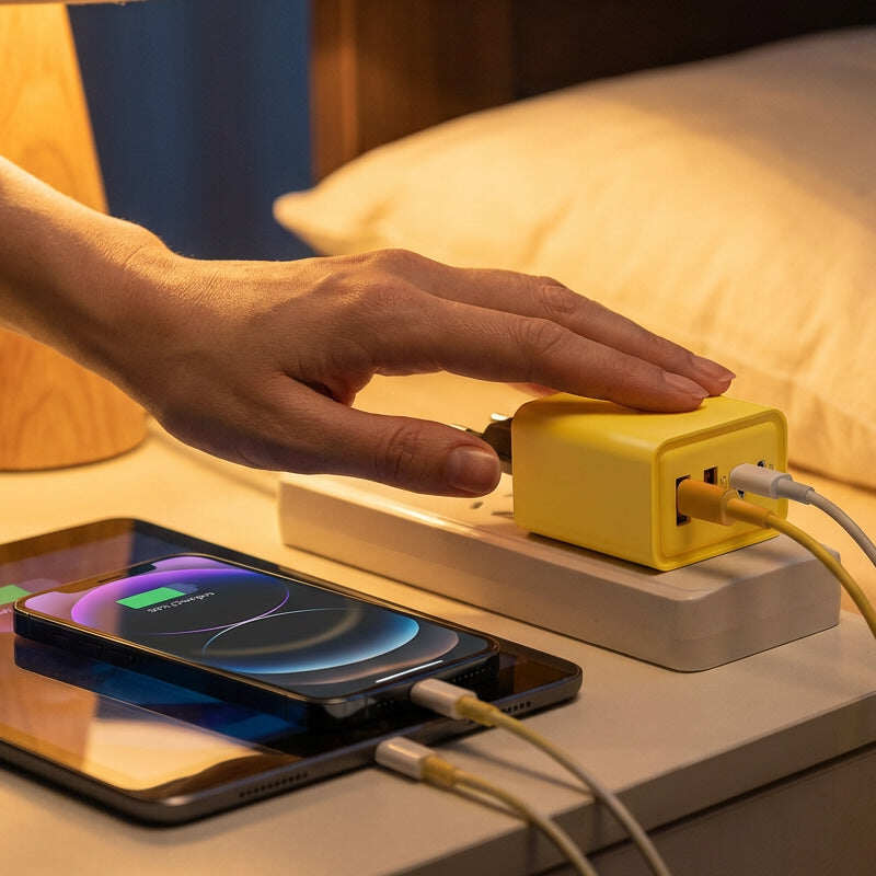 🔥Hot Sale Deals-120W 4-Port Fast Charger Block