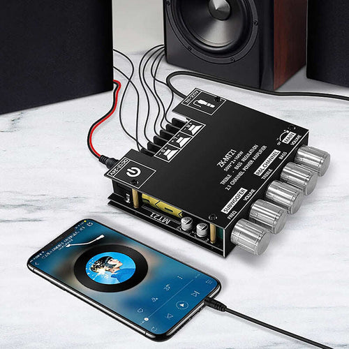 2.1 Channel Bluetooth - compatible Audio Power Amplifier Module🔊 Upgrade Your Audio Experience! 🔊
