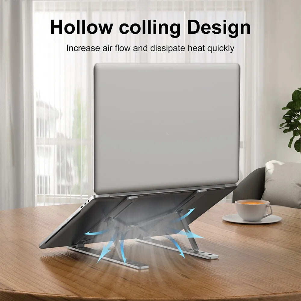 🔥Limited-time offer-Portable aluminum laptop stand