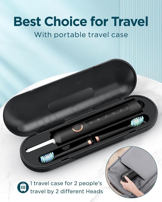 Portable Adult Sonic Electric Toothbrush
