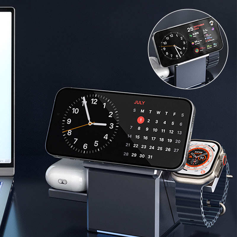 ⚡ 2026 HOT SALE ⚡ 3-in-1 Foldable Wireless Magnetic Charging Station