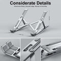 🔥Limited-time offer-Portable aluminum laptop stand