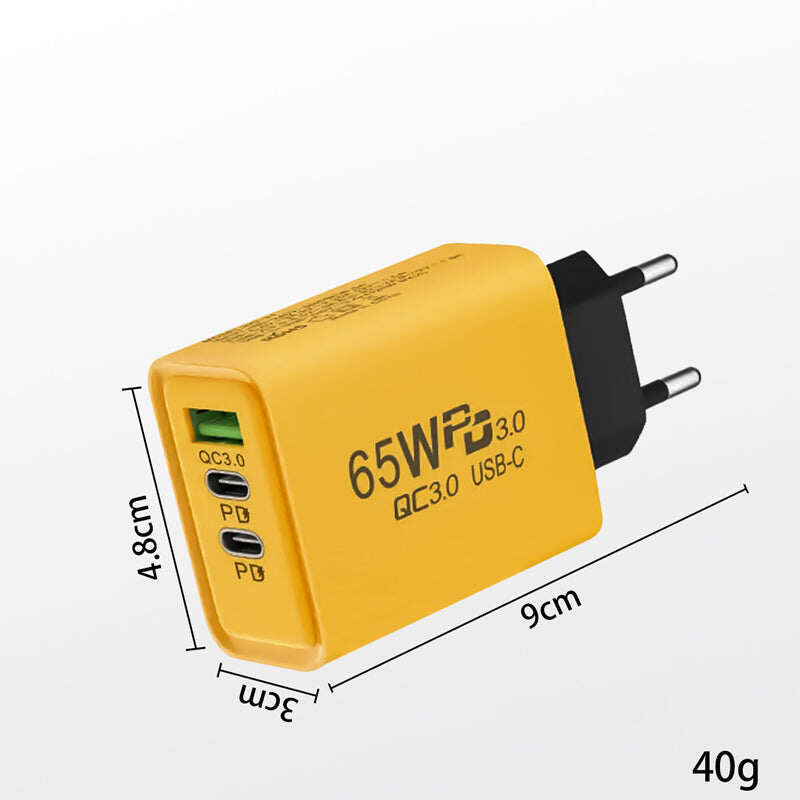 🔥Hot Sale Deals-120W 4-Port Fast Charger Block