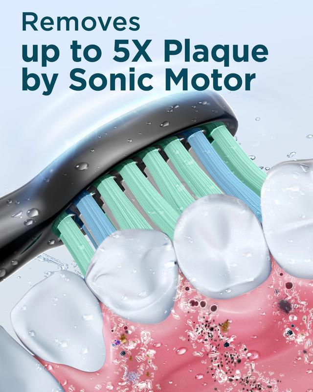 Portable Adult Sonic Electric Toothbrush