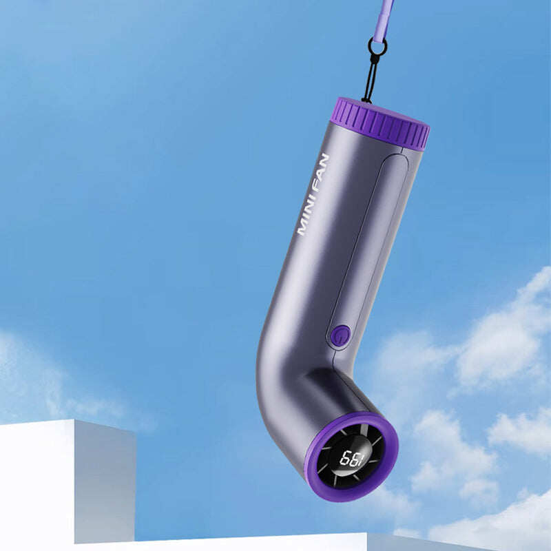 Portable Adjustable Curved Shaped Handheld Fan
