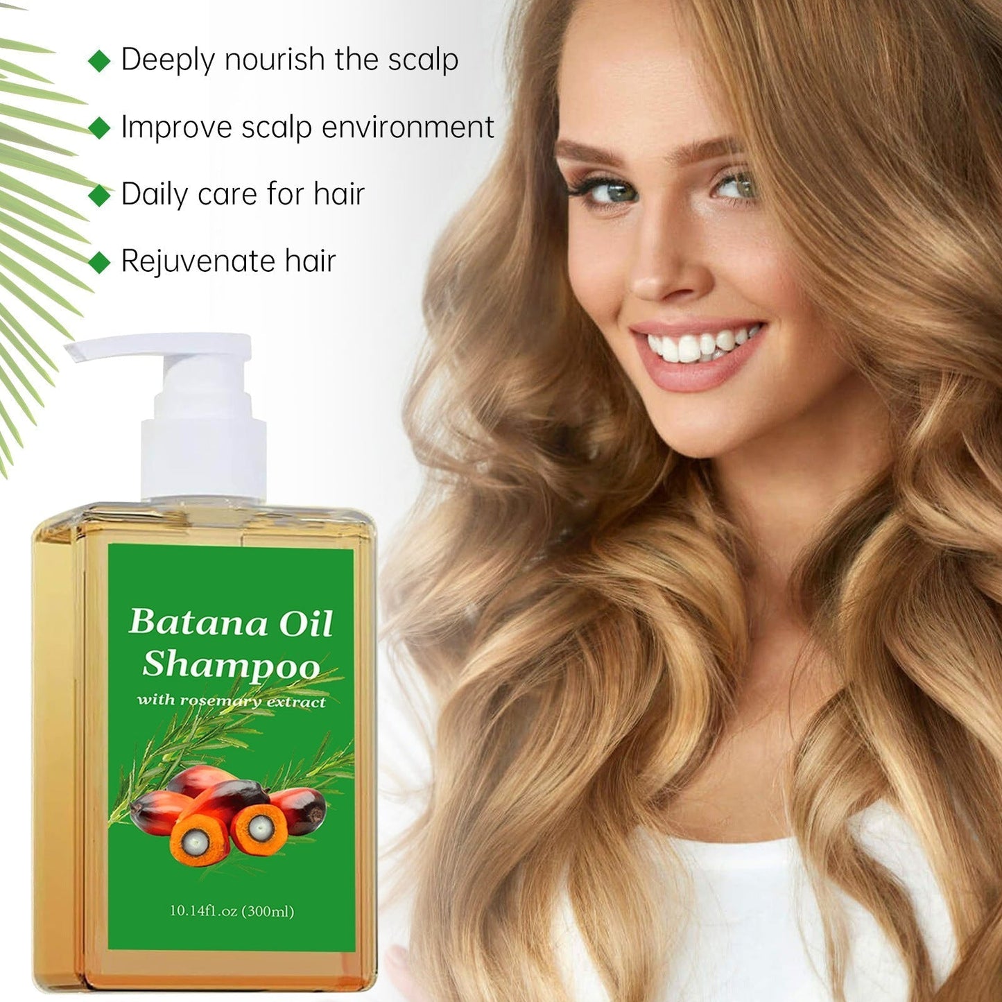 Batana Oil Shampoo with Rosemary Extract
