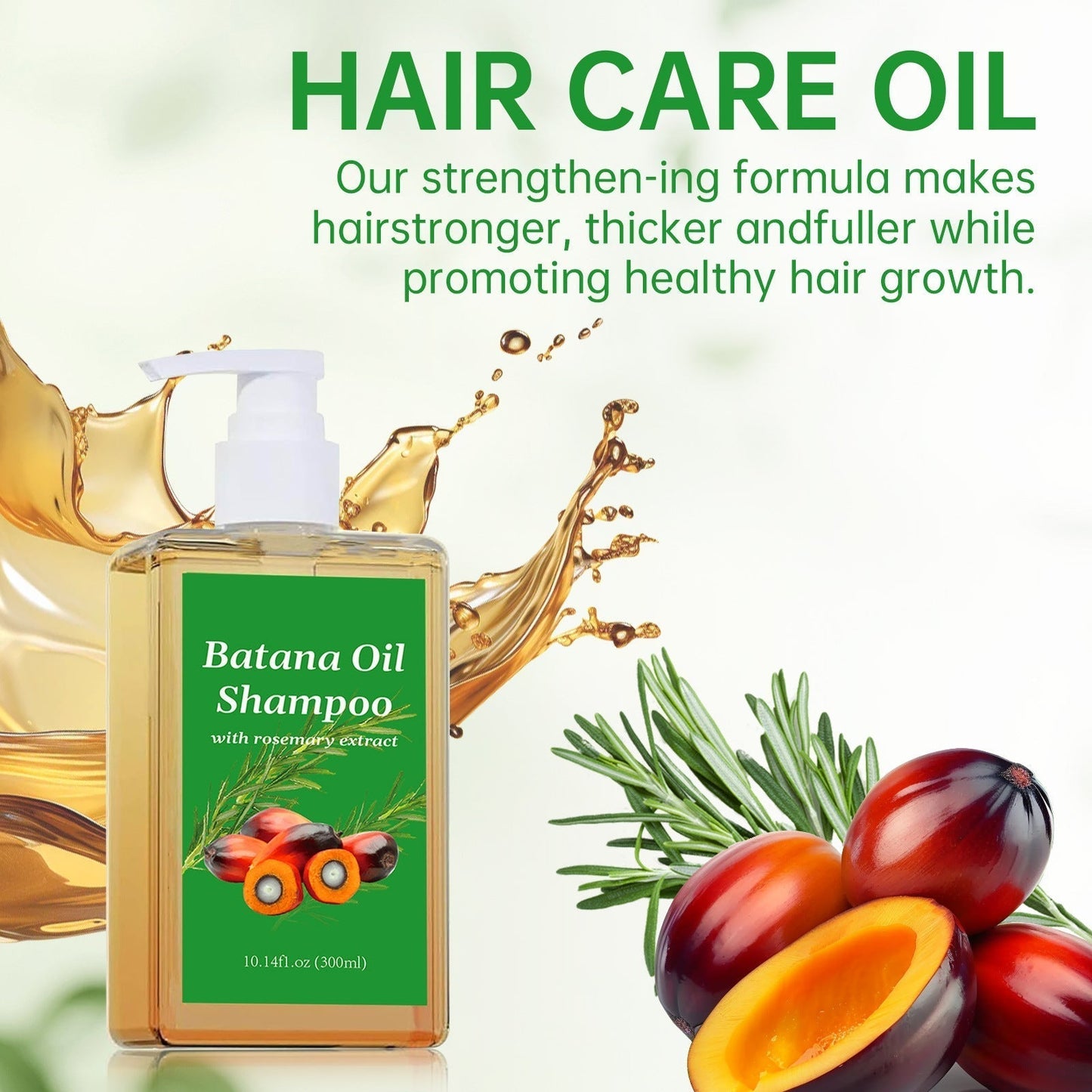 Batana Oil Shampoo with Rosemary Extract