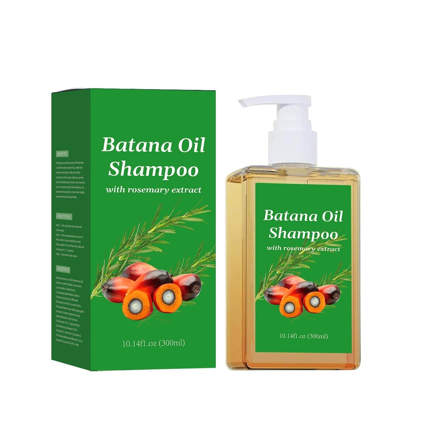 Batana Oil Shampoo with Rosemary Extract