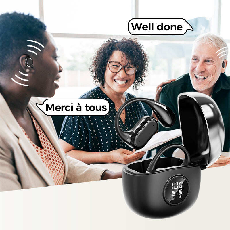🔥Last Day Promotion 49% OFF-🎁The best gift of all-AI Translation Wireless OWS Bluetooth5.4 Earphones (Fit iOS & Android)🎁