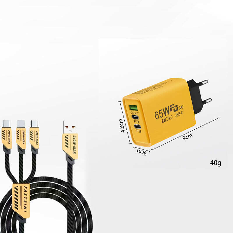 🔥Hot Sale Deals-120W 4-Port Fast Charger Block