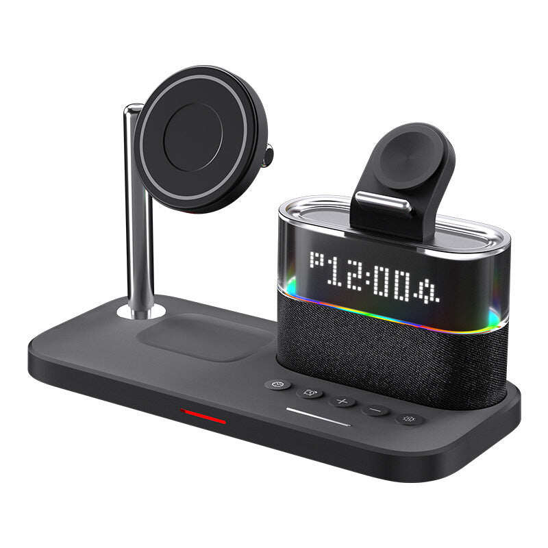 🔥2025 HOT SALE - 50% OFF🔥3-in-1 Wireless Charging Station with Alarm Clock