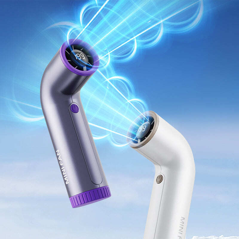 Portable Adjustable Curved Shaped Handheld Fan