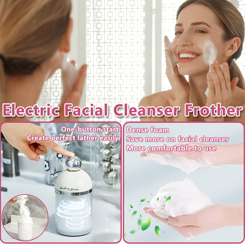 [Best Gift For Her] Electric Facial Cleanser Frother