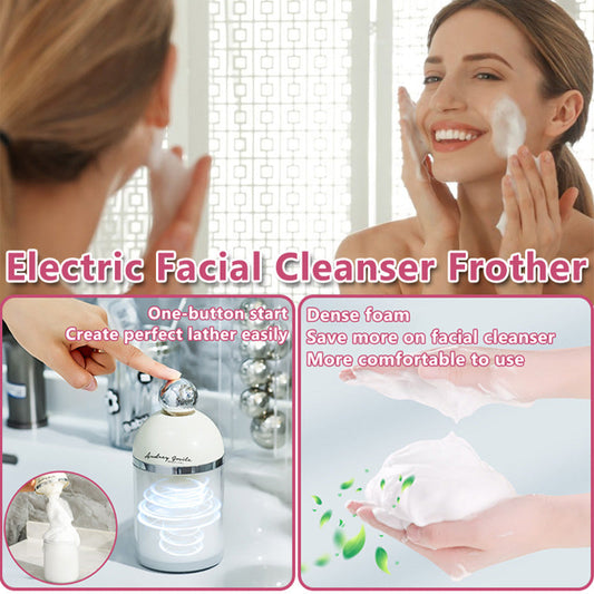 [Best Gift For Her] Electric Facial Cleanser Frother