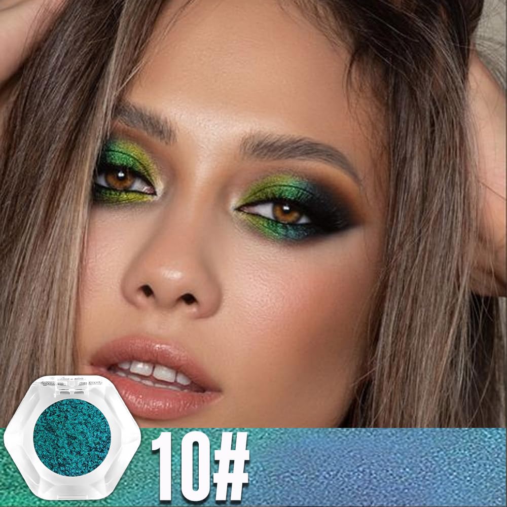 Double chrome eye shadow