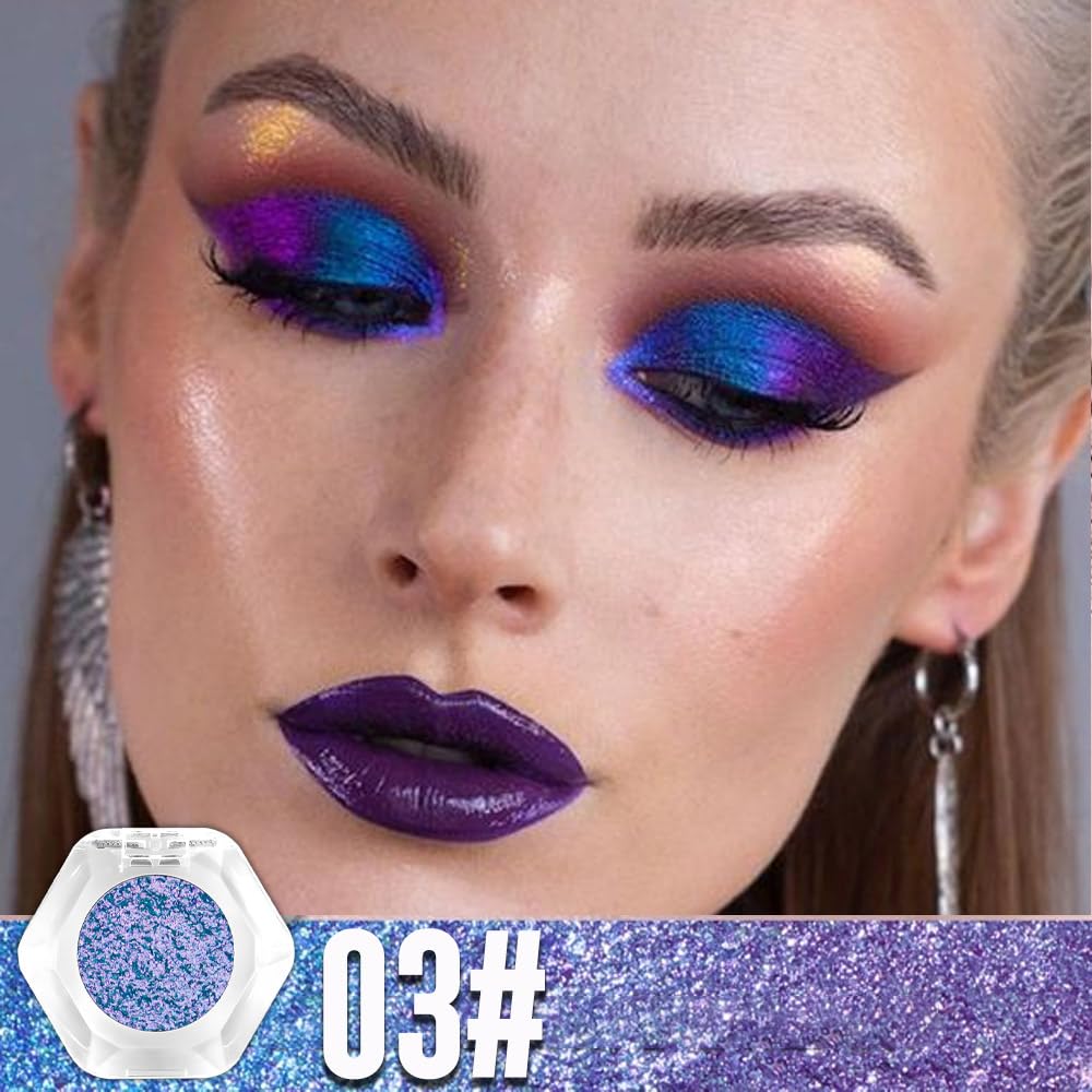 Double chrome eye shadow