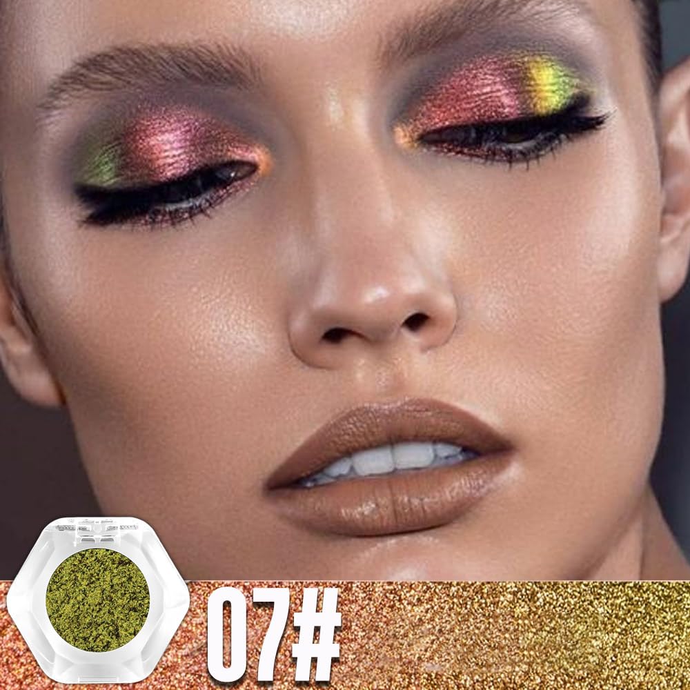 Double chrome eye shadow