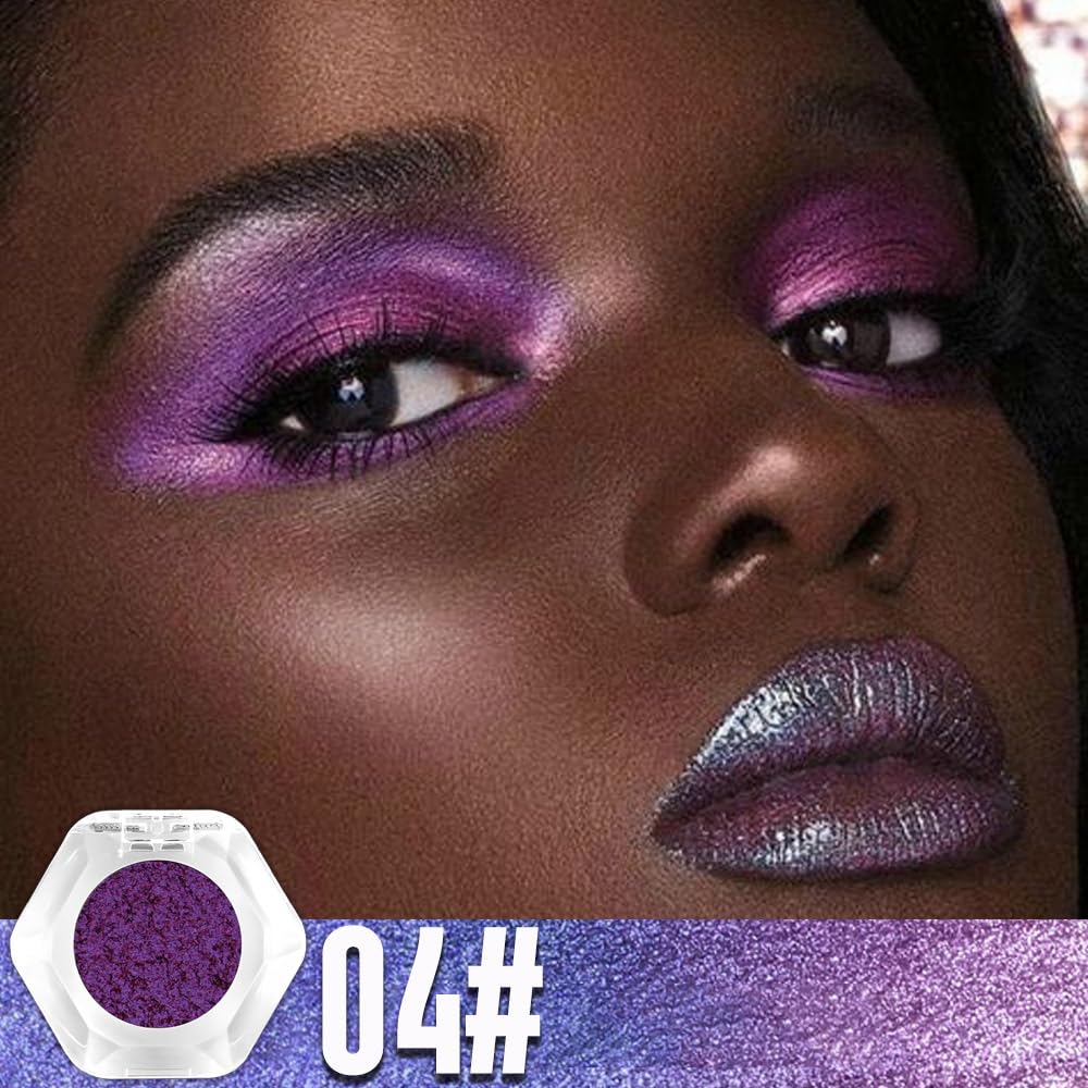 Double chrome eye shadow