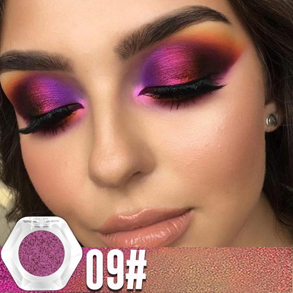 Double chrome eye shadow