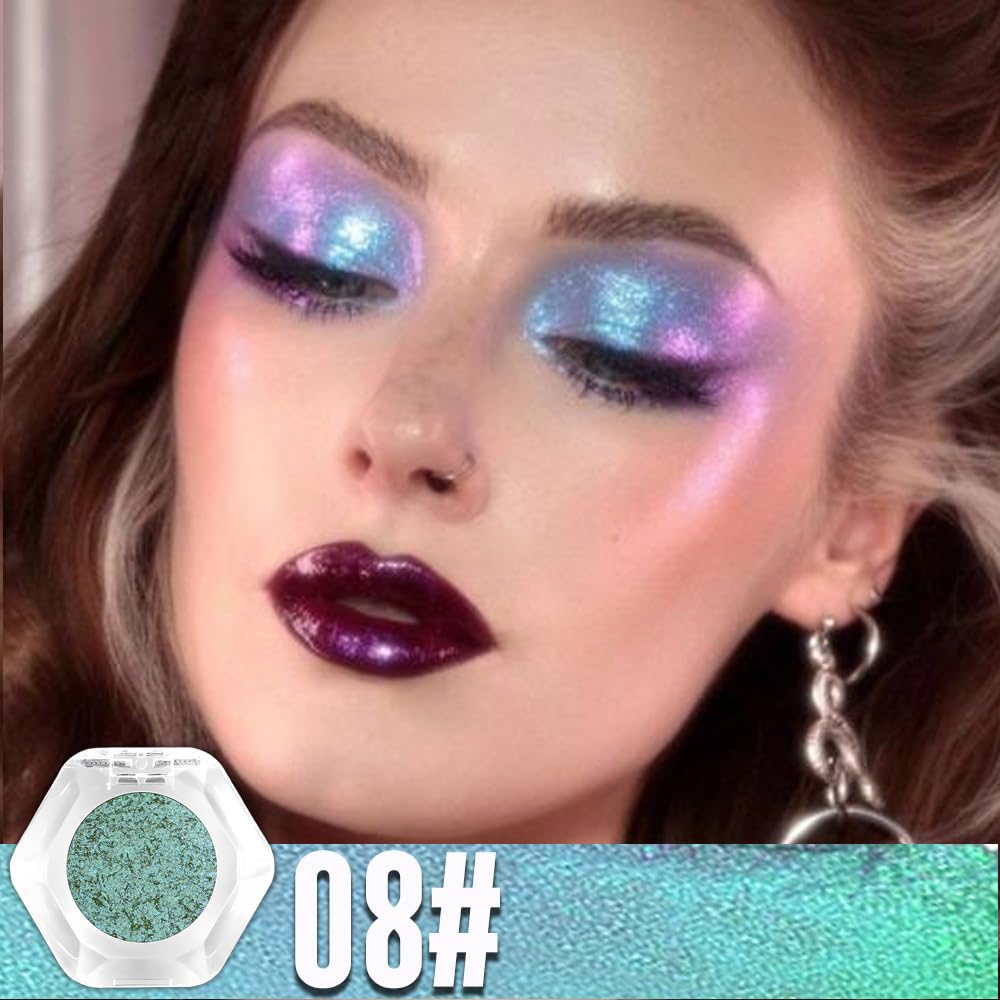Double chrome eye shadow