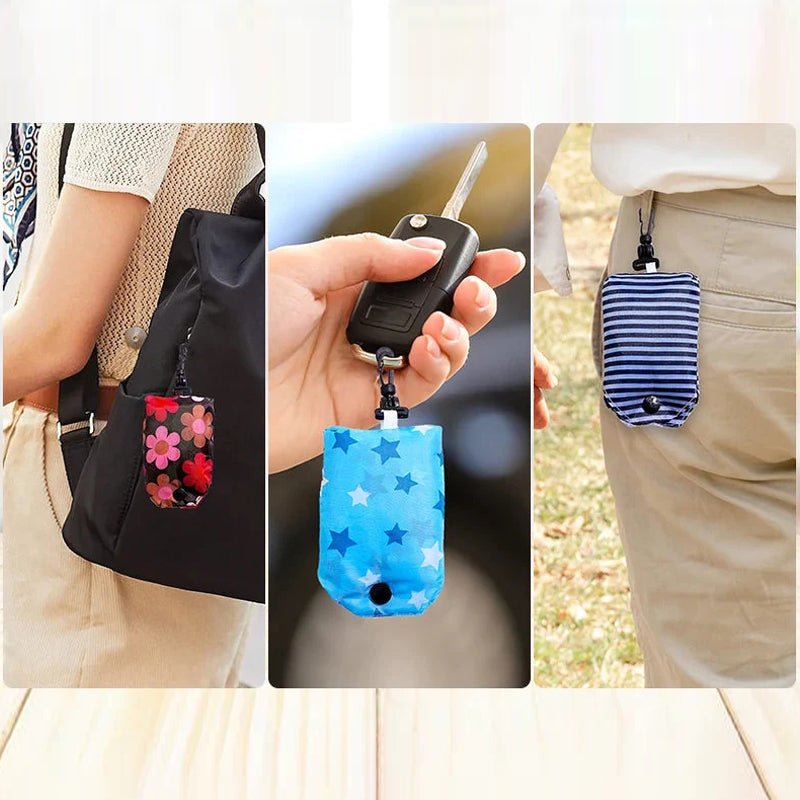 Reusable & Waterproof Eco Grocery Bags
