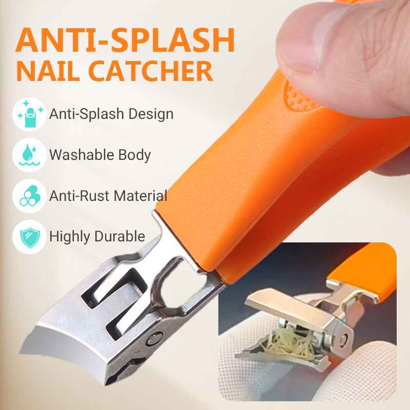 Christmas -Wide Jaw Opening Anti-Splash Slanted Nail Clipper