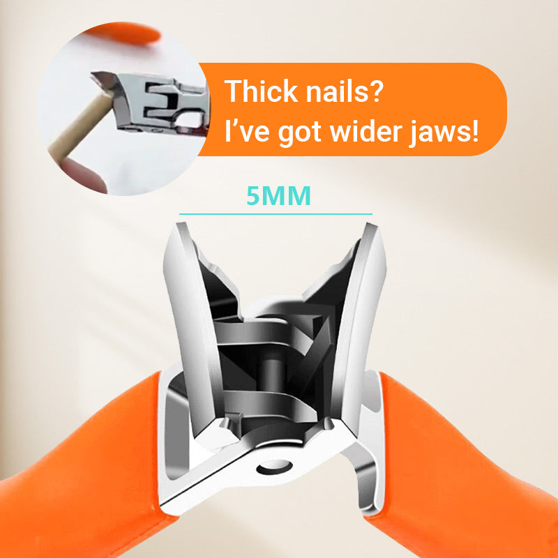Christmas -Wide Jaw Opening Anti-Splash Slanted Nail Clipper
