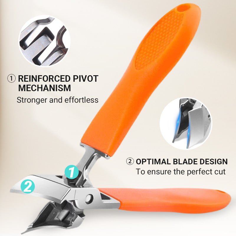 Christmas -Wide Jaw Opening Anti-Splash Slanted Nail Clipper