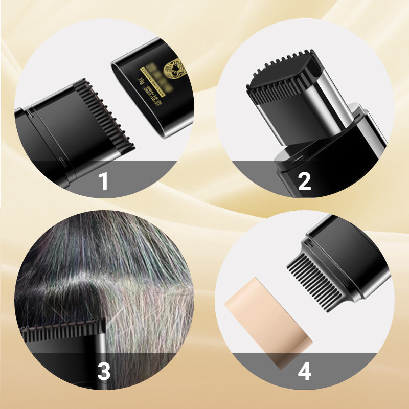 Instant Hair Color Stick with Built-In Comb - Unisex