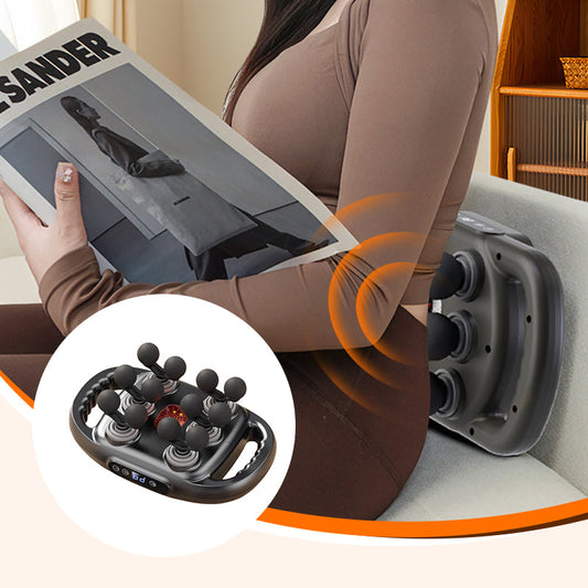 ‍♂️ ! Multi-Functional Automatic 12-Head Muscle Massage Gun – Relaxation & Pain Relief