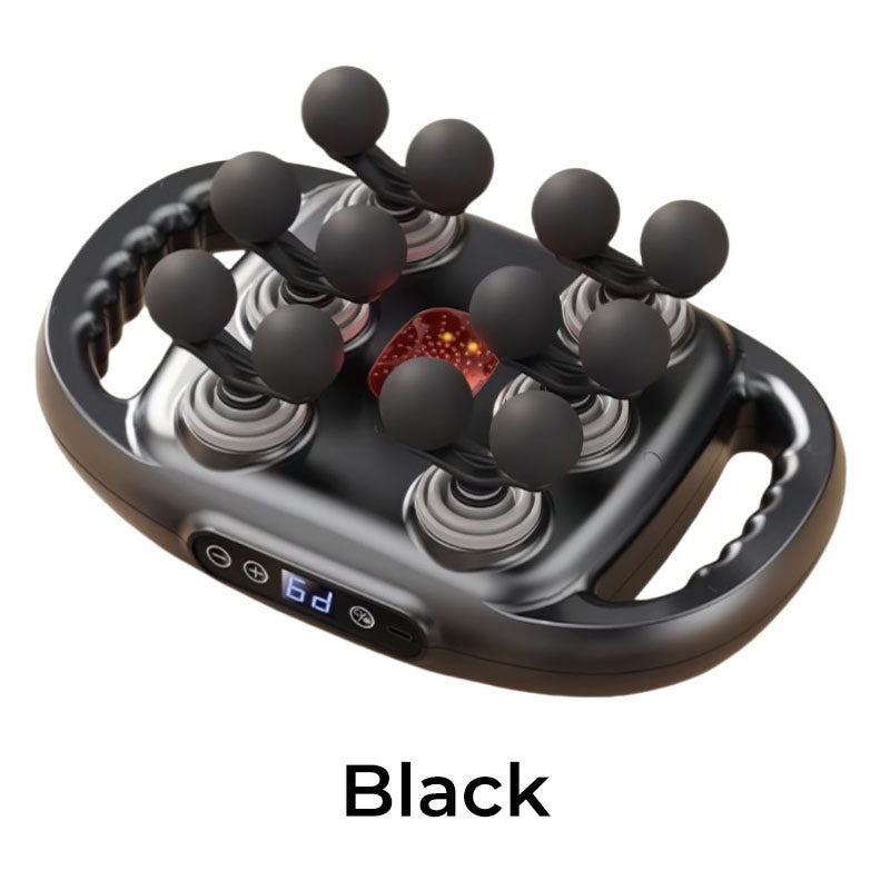 ‍♂️ ! Multi-Functional Automatic 12-Head Muscle Massage Gun – Relaxation & Pain Relief