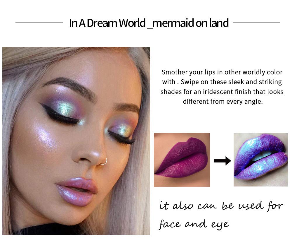 ⏳Diamond Shimmer Metallic Lipstick Waterproof Long Lasting