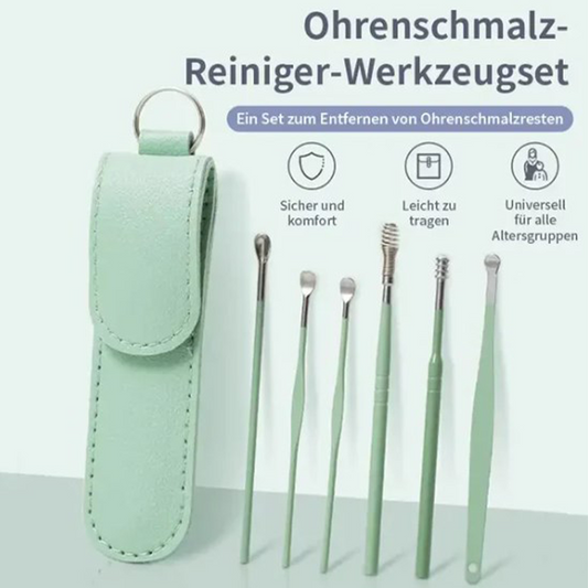 for a limited time onlyPortable 6-piece stainless steel ear piercing kit - Spiral ear tool