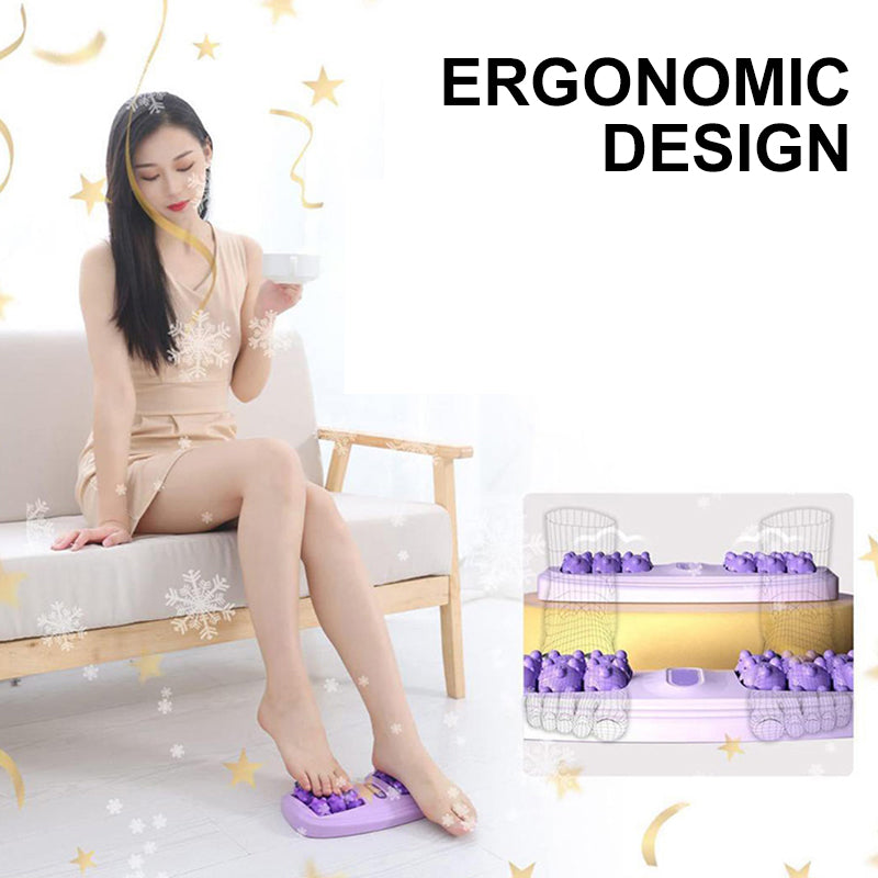 🦶Portable Dual Massage Roller – Relax and instantly relieve feet
