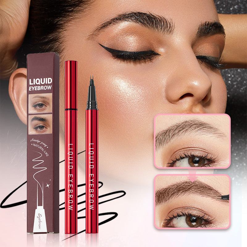 ⚡⚡2-Fork Tip Waterproof Eyebrow Pen for Women
