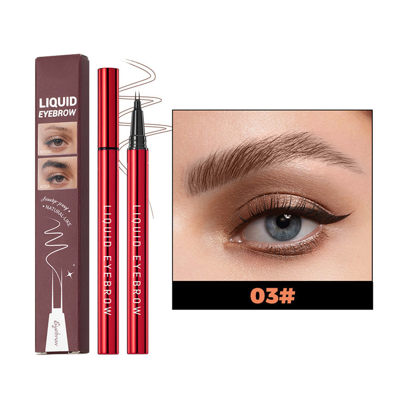 ⚡⚡2-Fork Tip Waterproof Eyebrow Pen for Women