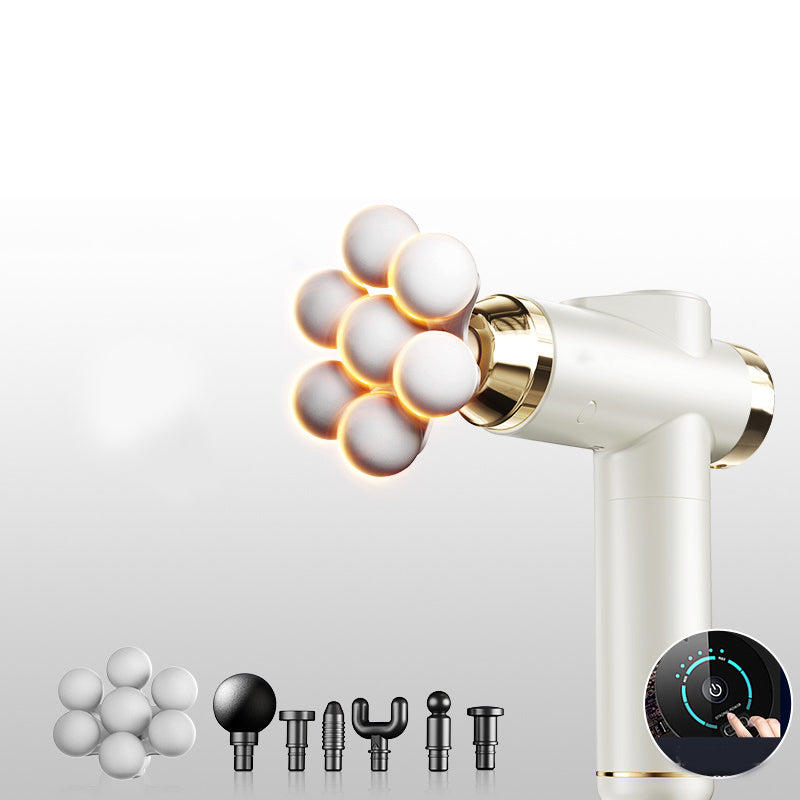 ‍♂️ NOW! Smart Deep Tissue Massage Gun - Multi-Head & Quiet, Perfect for Muscle Recovery and Relaxation