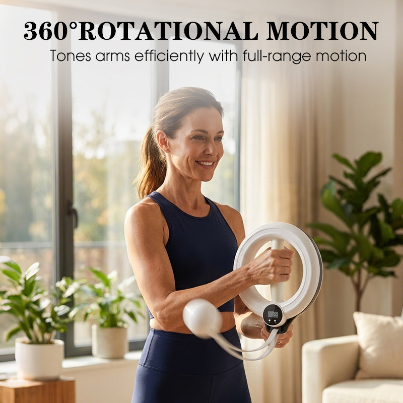 !!!⏰360° Hand Crank Arm & Forearm Trainer with Smart Counter